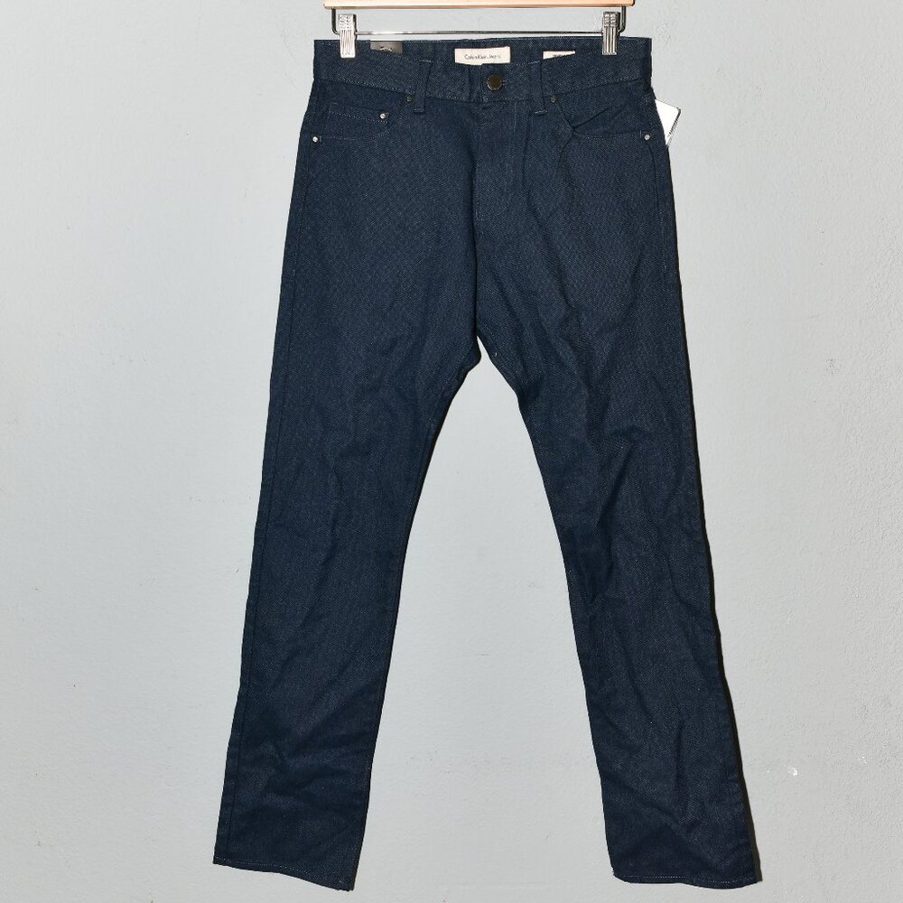 CALVIN KLEIN JEANS‎ MEN'S 5 POCKET STRAIGHT LEG Twill PANTS